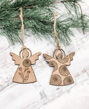 Load image into Gallery viewer, Birth Flower Angel Christmas Ornament - Gift