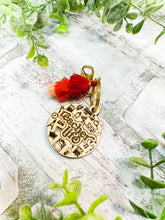 Load image into Gallery viewer, Teacher Life Tassel Wood Keychain - Gift