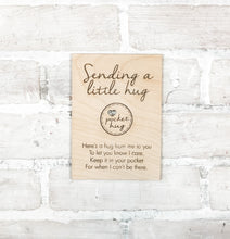 Load image into Gallery viewer, Pocket Hug Card - Valentine - Gift
