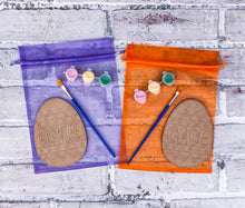 Load image into Gallery viewer, Personalized Easter Egg Mini Paint Kit - Easter Basket Filler - DIY - Kid Craft
