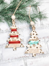 Load image into Gallery viewer, Child Height Keepsake Christmas Ornament - Personalized