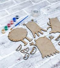Load image into Gallery viewer, Build Your Own Monster Paint Kit for Kids - DIY - Craft for Child