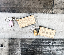 Load image into Gallery viewer, God's Promises Tassel Keychain - Wood Keychains - Gift - Inspirational