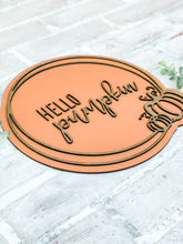 Load image into Gallery viewer, Hello Pumpkin Sign