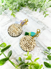 Load image into Gallery viewer, Nurse Tassel Wood Keychain - Gift