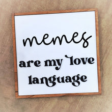 Load image into Gallery viewer, Personalized Love Language Sign - Gift