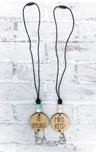 Load image into Gallery viewer, Personalized Wood Lanyard - Teacher Gift - Accessory