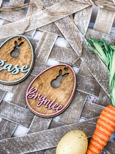 Load image into Gallery viewer, Personalized Easter Egg Basket Tag
