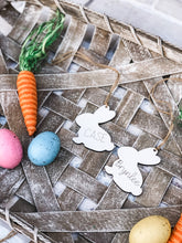 Load image into Gallery viewer, Personalized Easter Basket Bunny Tag Gift - Bunny Tag