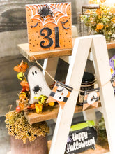 Load image into Gallery viewer, 3D Happy Halloween Tiered Tray Set - Seasonal Decor