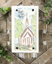 Load image into Gallery viewer, Happy Block Shelf Sitter Sign - Inspirational Gift