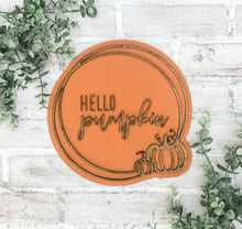 Load image into Gallery viewer, Hello Pumpkin Sign