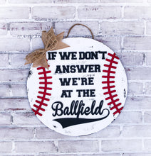 Load image into Gallery viewer, 3D Baseball or Softball Door Hanger - Housewarming