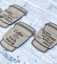 Load image into Gallery viewer, Teacher Coffee Gift Card Holder