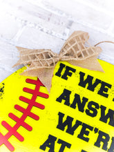 Load image into Gallery viewer, 3D Baseball or Softball Door Hanger - Housewarming