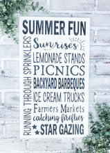 Load image into Gallery viewer, Summer Fun Sign - Wall Decor