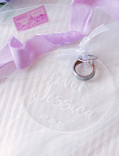 Load image into Gallery viewer, Wedding Ring Display - Keepsake Ornament