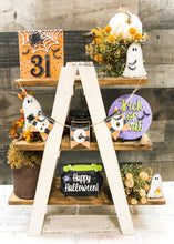 Load image into Gallery viewer, 3D Happy Halloween Tiered Tray Set - Seasonal Decor