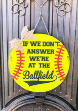 Load image into Gallery viewer, 3D Baseball or Softball Door Hanger - Housewarming