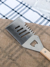 Load image into Gallery viewer, Personalized Wooden Handled BBQ Tool - Grill Accessory - Father's Day Gift - Gift For Him