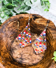 Load image into Gallery viewer, Patriotic Popsicles Acrylic Earrings