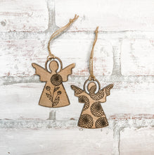 Load image into Gallery viewer, Birth Flower Angel Christmas Ornament - Gift