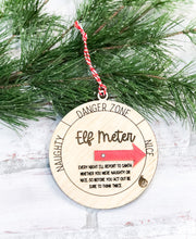 Load image into Gallery viewer, Elf Meter Christmas Ornament