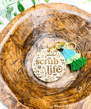 Load image into Gallery viewer, Nurse Tassel Wood Keychain - Gift