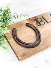 Load image into Gallery viewer, Blaze Your Own Trail Sign - Rustic Farmhouse Wall Decor