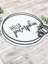 Load image into Gallery viewer, Hello Pumpkin Sign