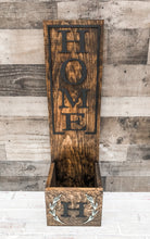 Load image into Gallery viewer, Personalized Front Porch Planter Box (LOCAL PICK UP ONLY!)