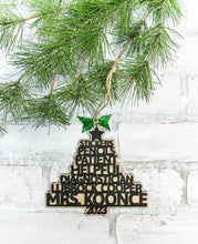 Load image into Gallery viewer, Teacher Christmas Tree Ornament - Personalized Gift
