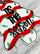 Load image into Gallery viewer, ‘Tis the Season Tree Cake Door Hanger
