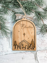 Load image into Gallery viewer, Snowglobe Nativity Ornament

