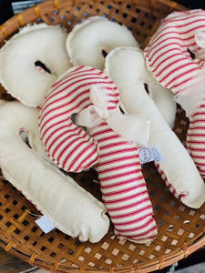 Fabric Candy Cane