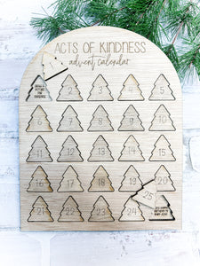 Acts of Kindness Christmas Countdown Calendar