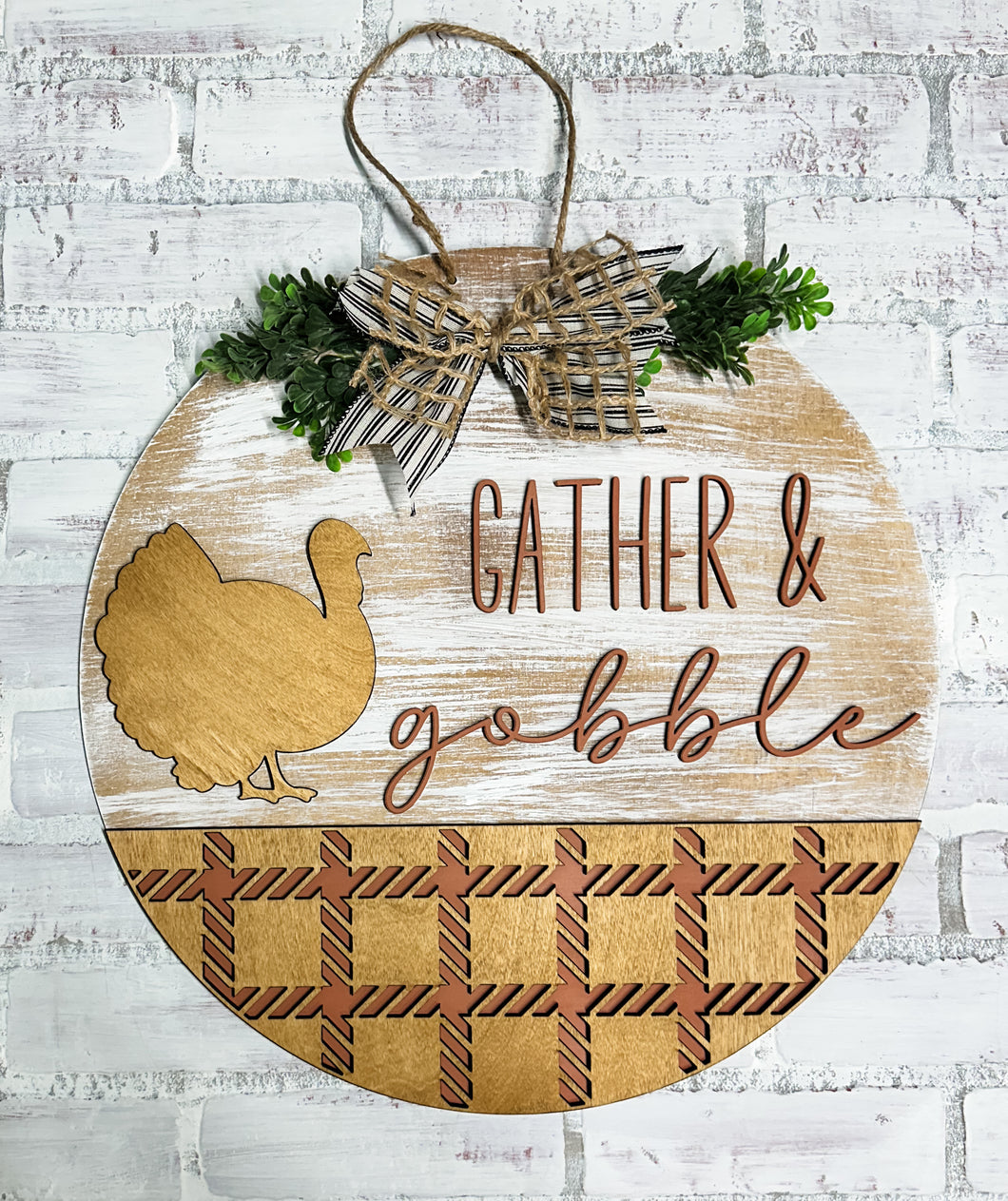 Gather & Gobble Door Hanger