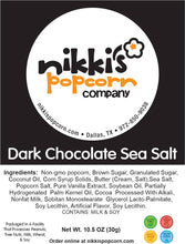 Load image into Gallery viewer, Popcorn 4 Cup Bag - Dark Chocolate Sea Salt
