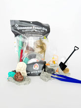 Load image into Gallery viewer, Dinosaur Fossil Dig (Cookies &amp; Cream) KidDough Play Kit
