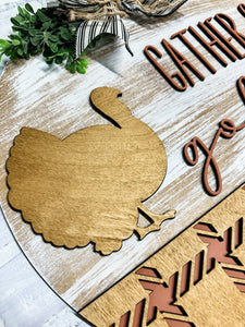 Gather & Gobble Door Hanger