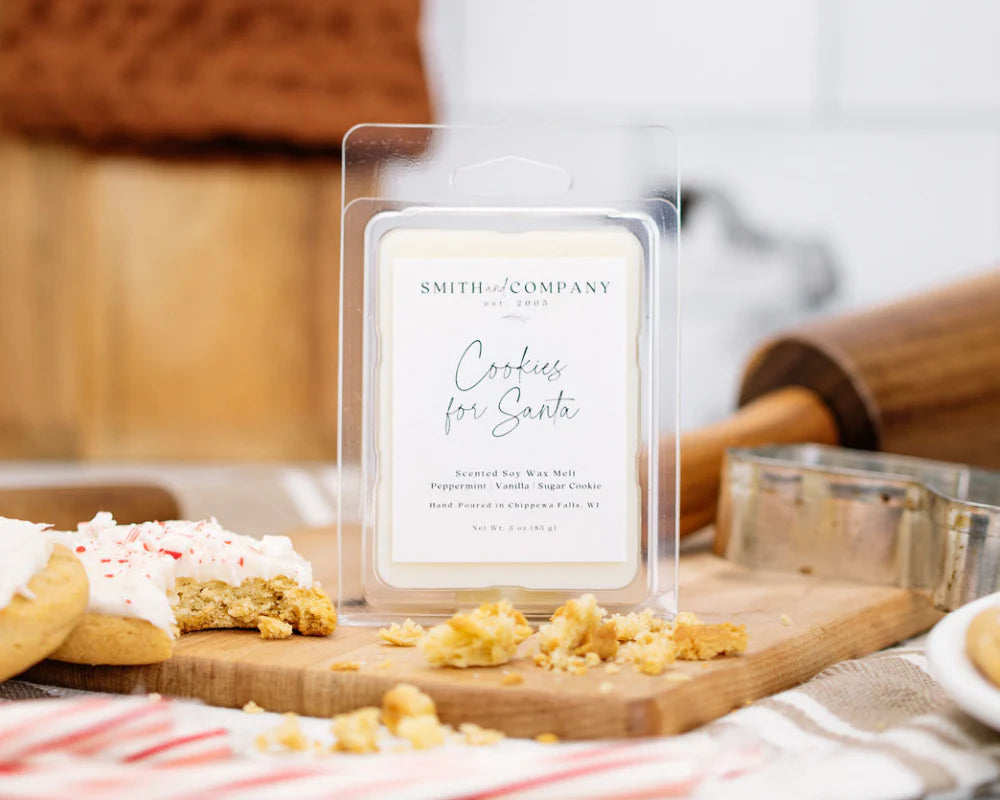 Cookies for Santa - Smith & Co. Candles 3 oz. Soy Wax Melt