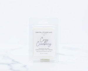 Cozy Cranberry - Smith & Co. Candles 3 oz. Soy Wax Melt