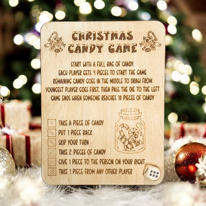 Christmas Candy Dice Game