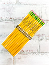 Load image into Gallery viewer, Motivational Set of Engraved Pencils
