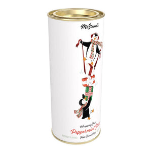 Penguins "Wrapping Fun" Peppermint Stick Cocoa