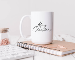 Merry Christmas Ceramic Coffee Mug