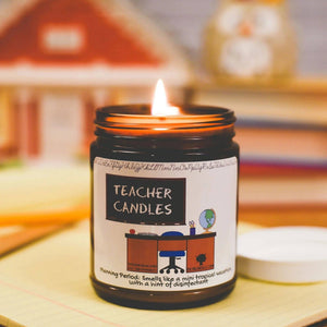Funny Mini Teacher Candles - Gift