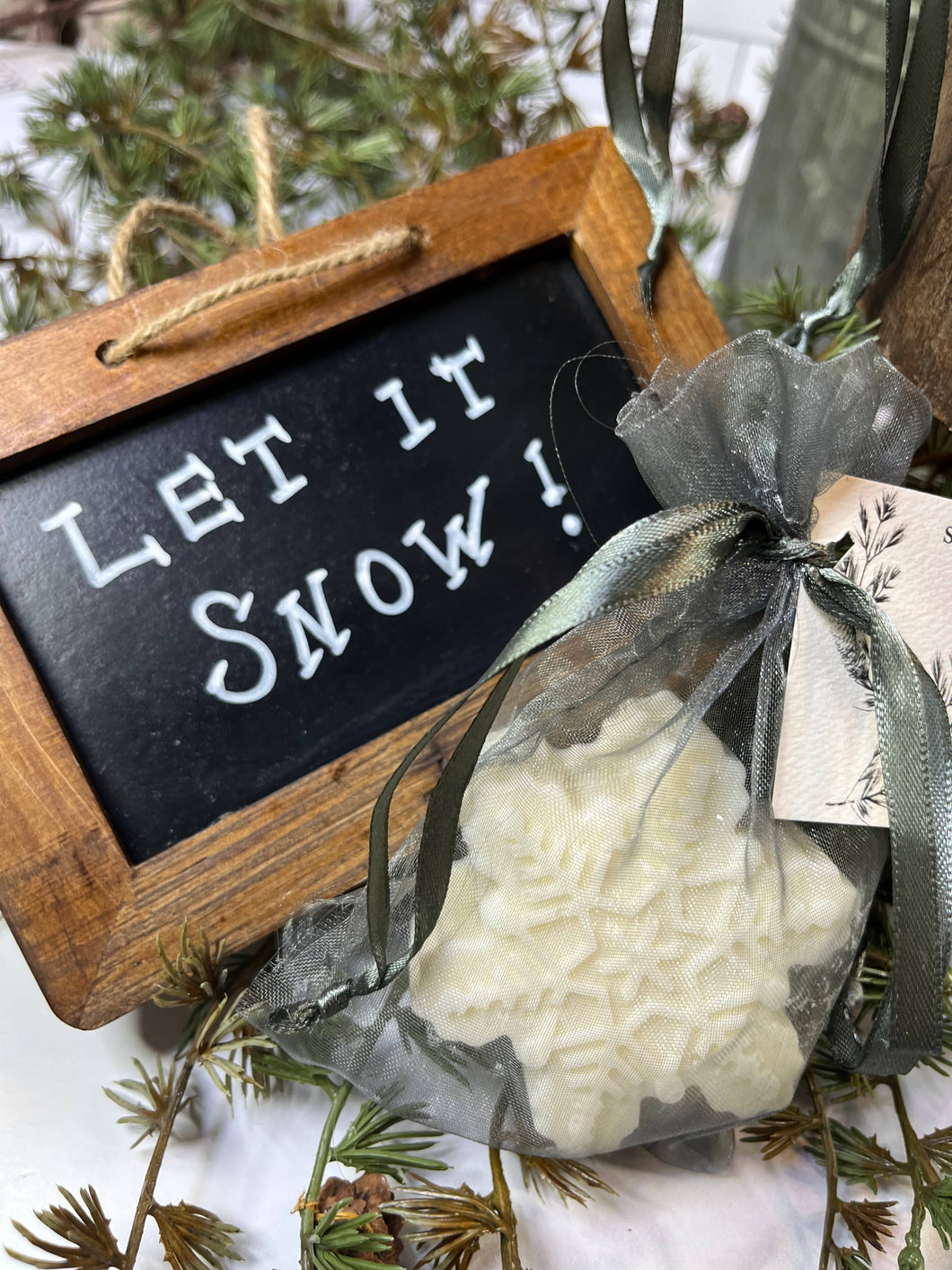 Winter Snowflake Soap - Gift