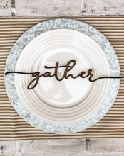 Load image into Gallery viewer, Thanksgiving Place Setting Words - Table Decor

