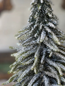 Potted Icy Aspen Tree - Christmas Greenery - Winter Decor